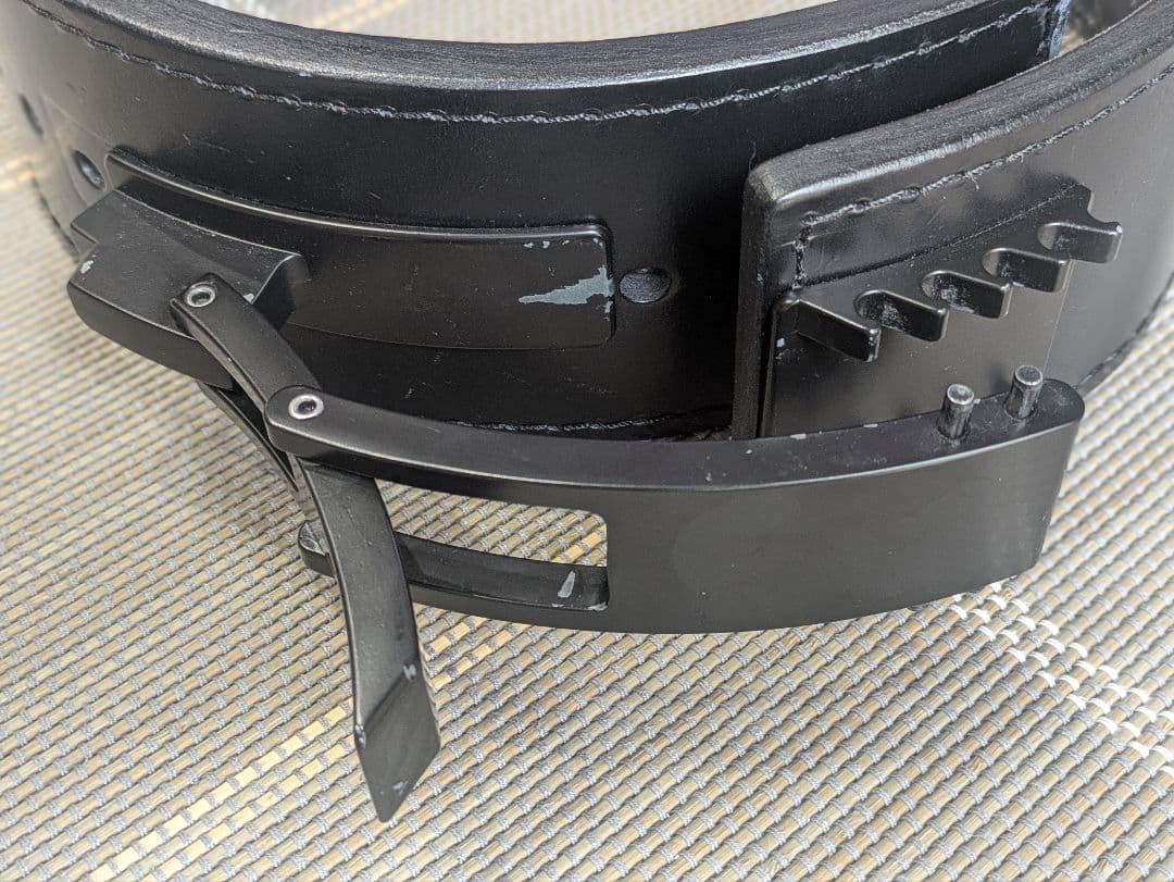 PIONEER ブラック レザーパワーベルト PAL2