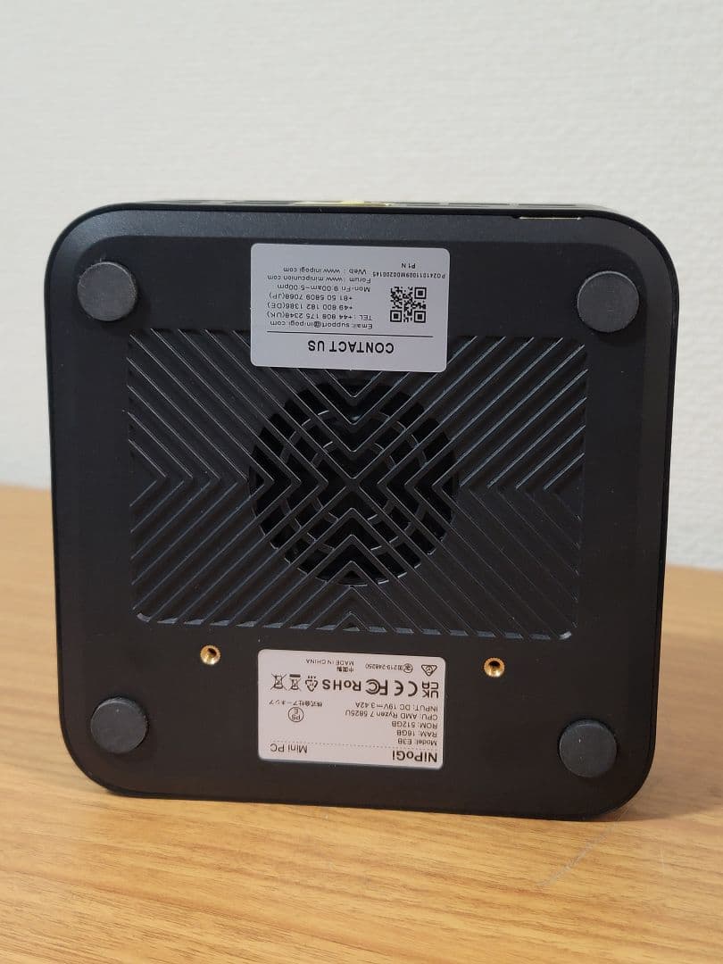 NIPOGI ミニpc AMD Ryzen 7 5825U 16GB 512GB