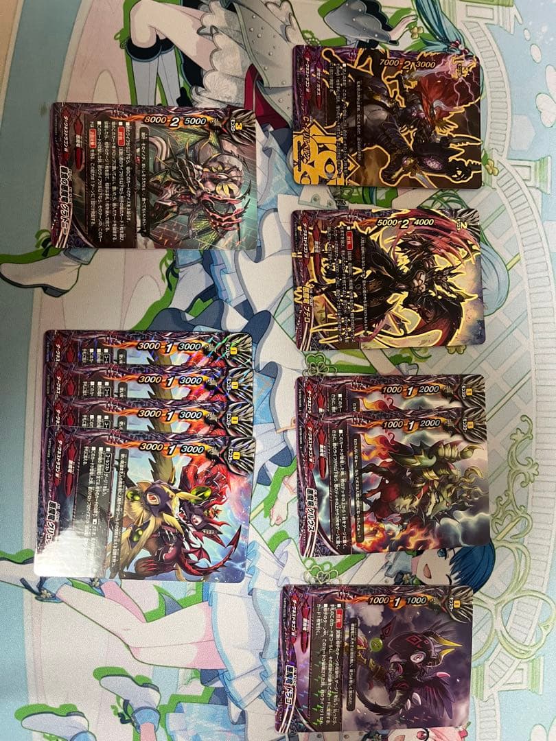 バディファイト 悪魔竜 デッキ+パーツ