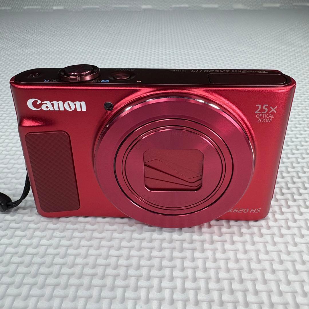 【新品級】Canon PowerShot SX620 HS レッド 25倍ズーム
