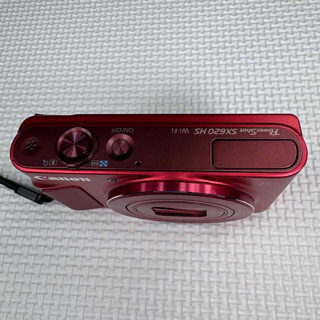 【新品級】Canon PowerShot SX620 HS レッド 25倍ズーム