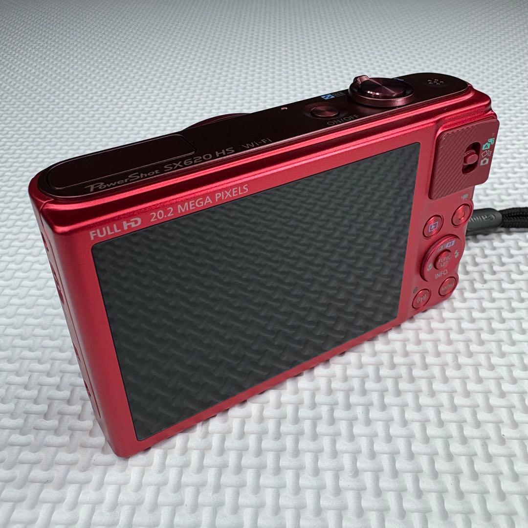 【新品級】Canon PowerShot SX620 HS レッド 25倍ズーム