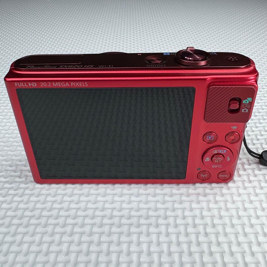 【新品級】Canon PowerShot SX620 HS レッド 25倍ズーム