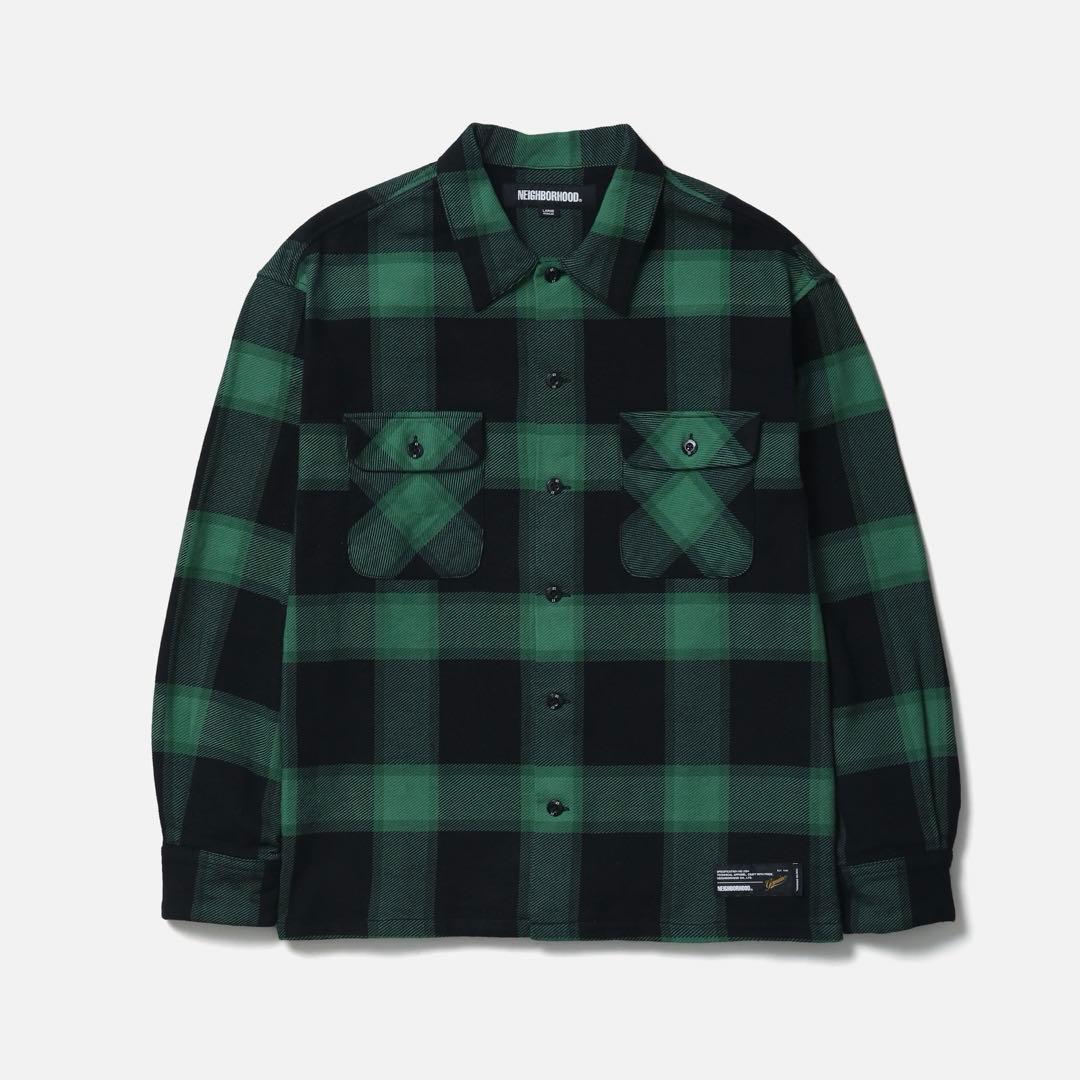 トップス 25AW NEIGHBORHOOD BUFFALO CHECK SHIRT LS
