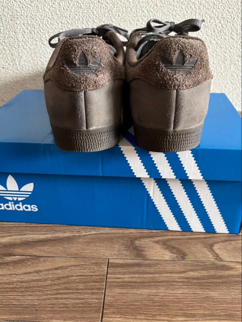 【平成生まれ】adidas GAZELLE スニーカー グレー