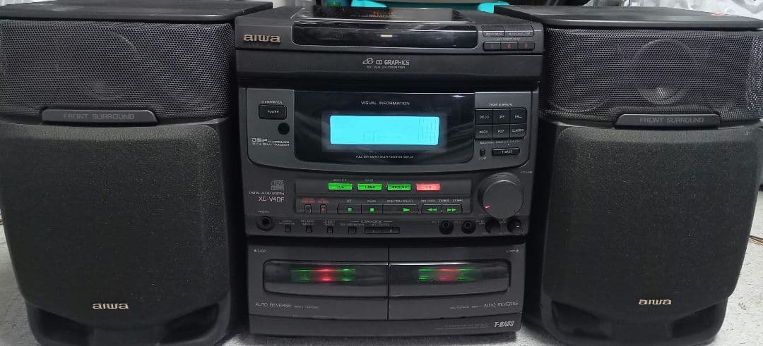 aiwa XG-V40F ミニコンポ