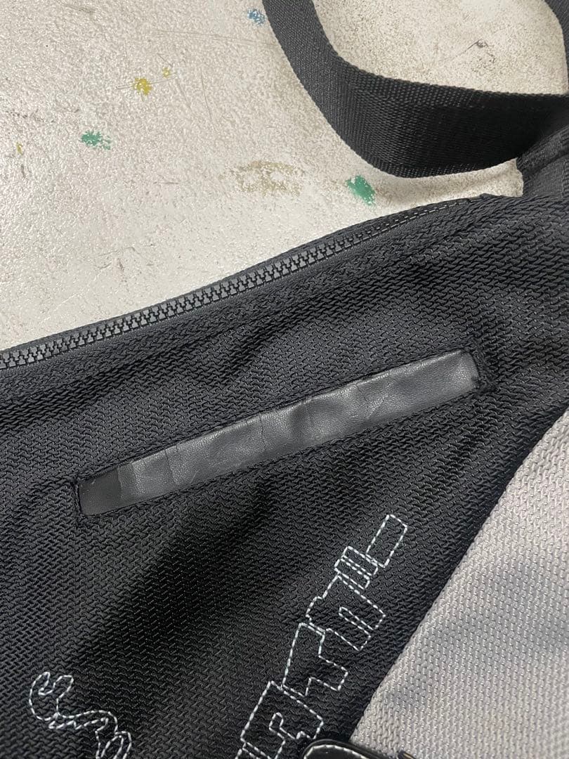 00s オニツカタイガー　ショルダーバック　メッセンジャーバック　黒　タイガー