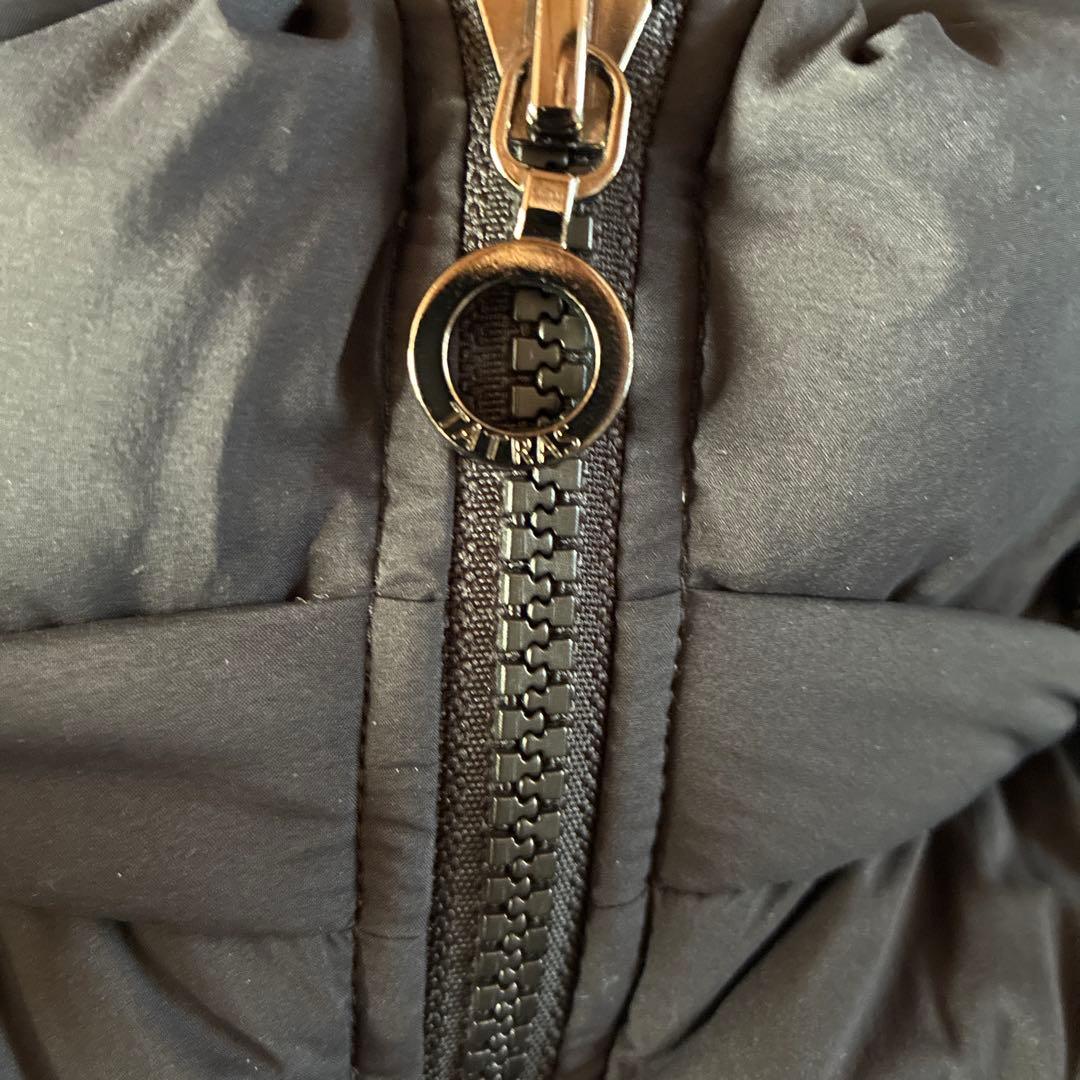 TATRAS ヴァレナブラック ダウンジャケット ファー付き