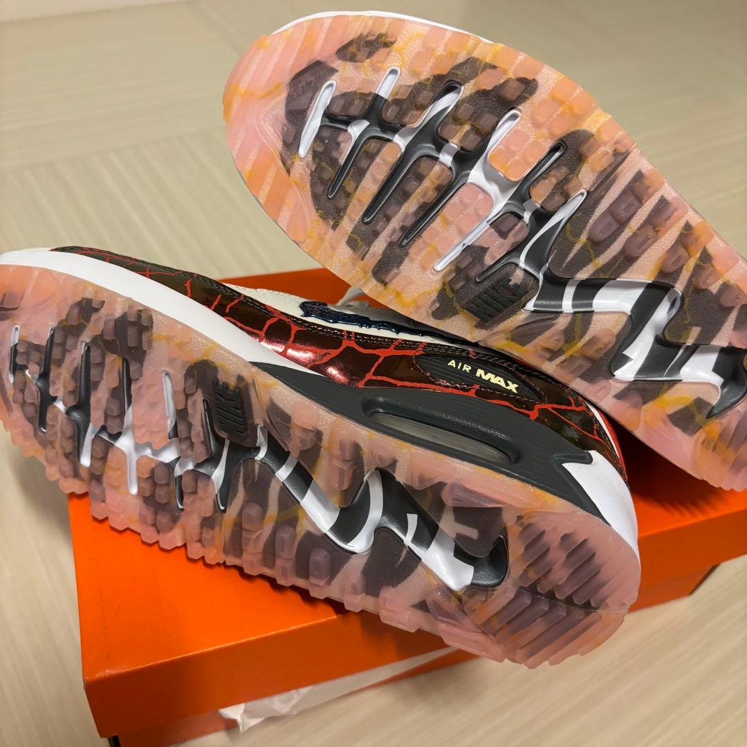 新品 NIKE AIR MAX ゴルフシューズ レディース22.5㎝