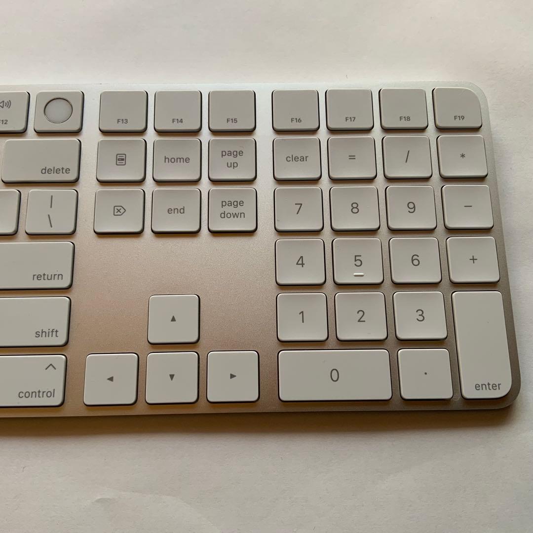 Magic Keyboard Touch ID USB–C テンキー US配列