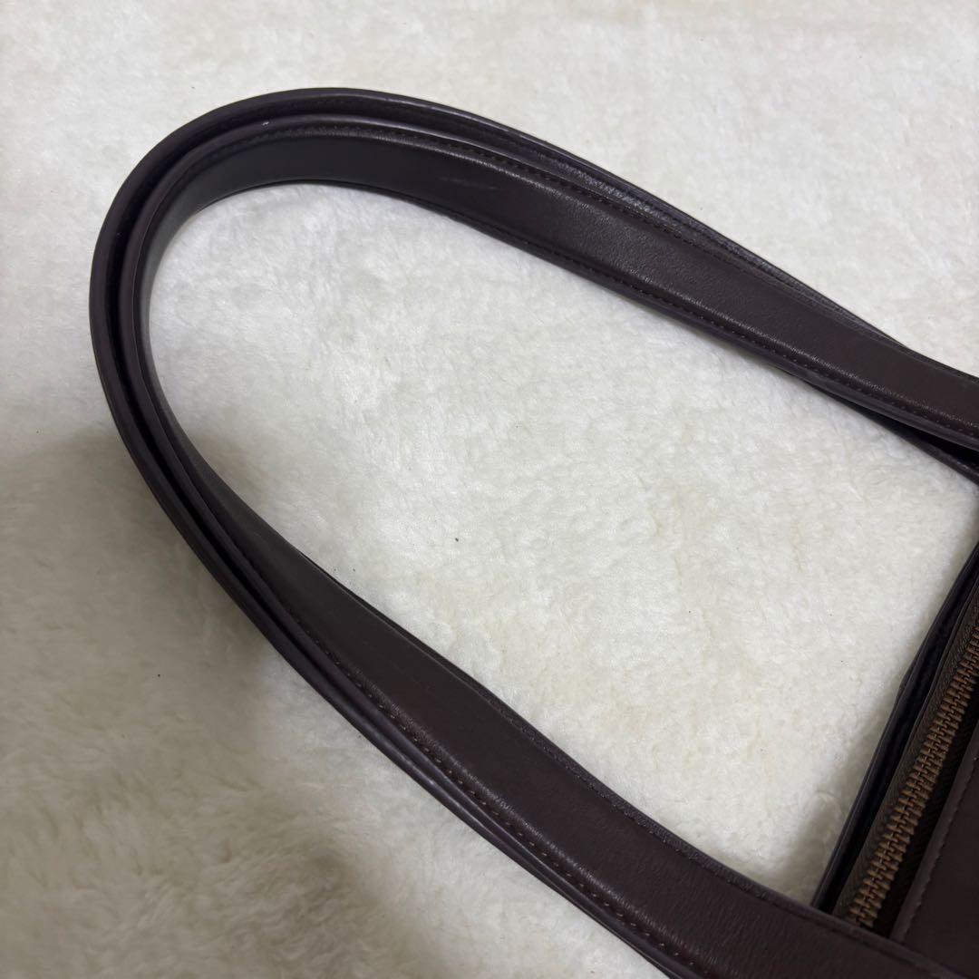 【希少】アルフレッドバニスター トートバッグ レザー ブラウン 肩掛け 大容量