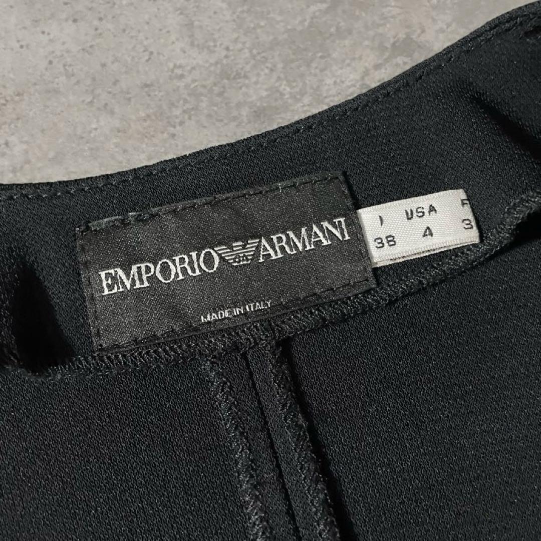 Emporio Armani sheer frills jacket イタリア製