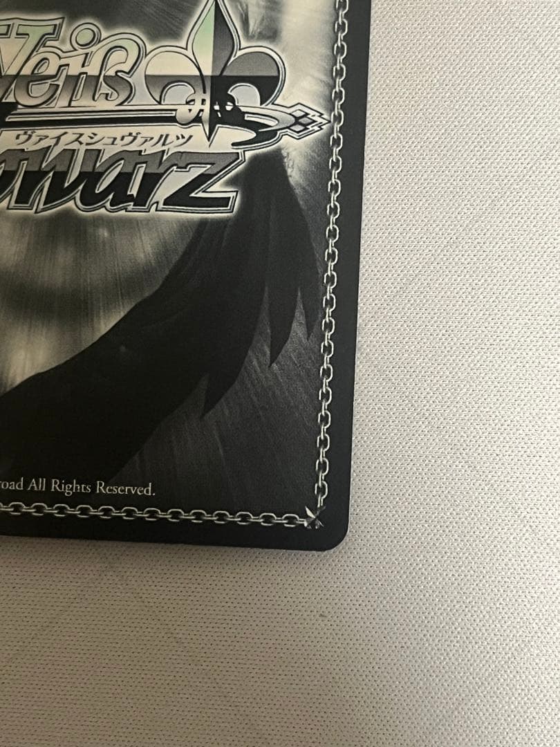 ws ヴァイスシュヴァルツ　理想の王セイバー SP サイン