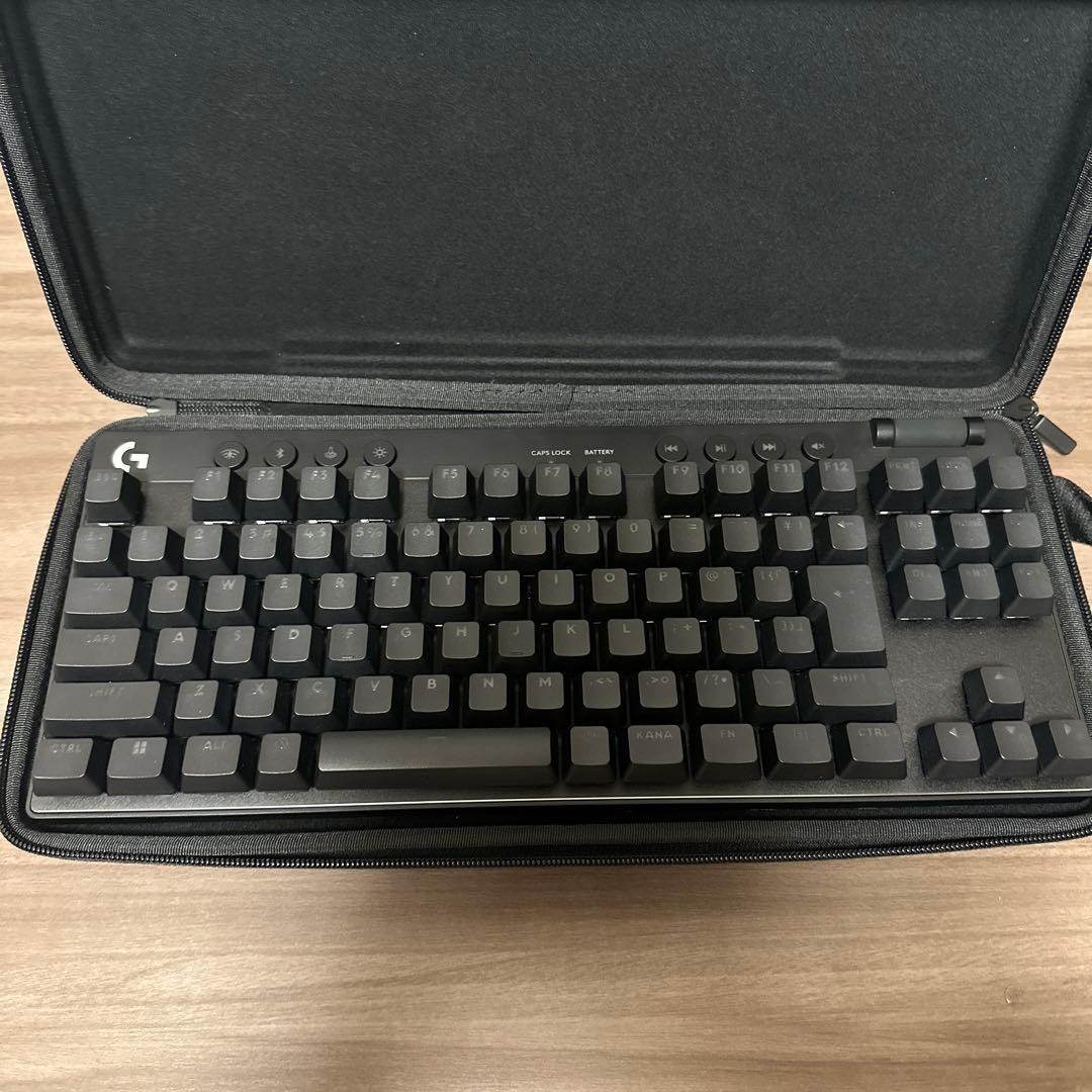 【Logicool G PRO X】ワイヤレス ゲーミングキーボード