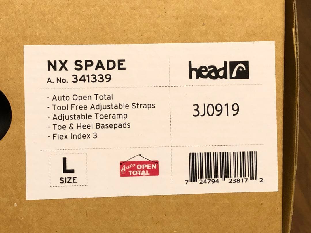 【新品未使用】Head スノーボードビンディング ブラック