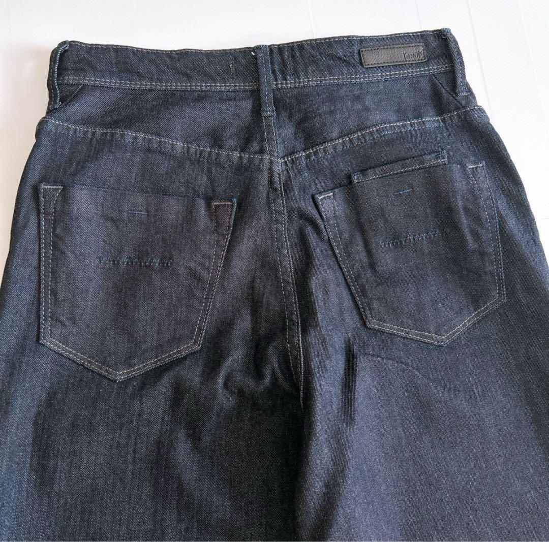 ヤヌーク LILITH リリス ワイド ストレート デニム パンツ 26
