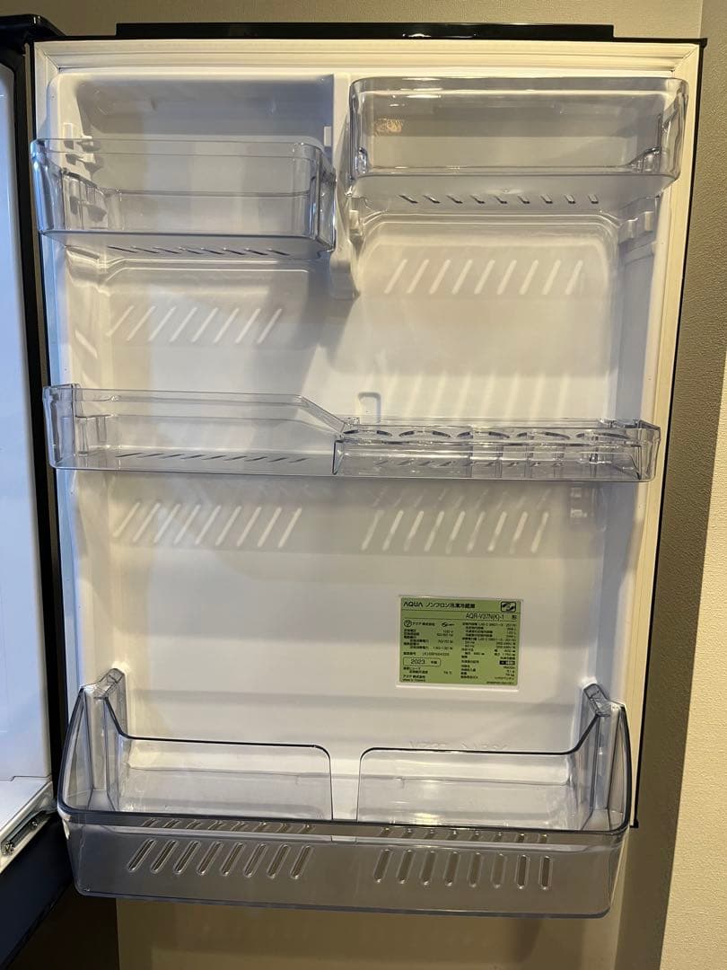 美品 2023年製アクア 368L 大型冷凍冷蔵庫 AQR-V37N