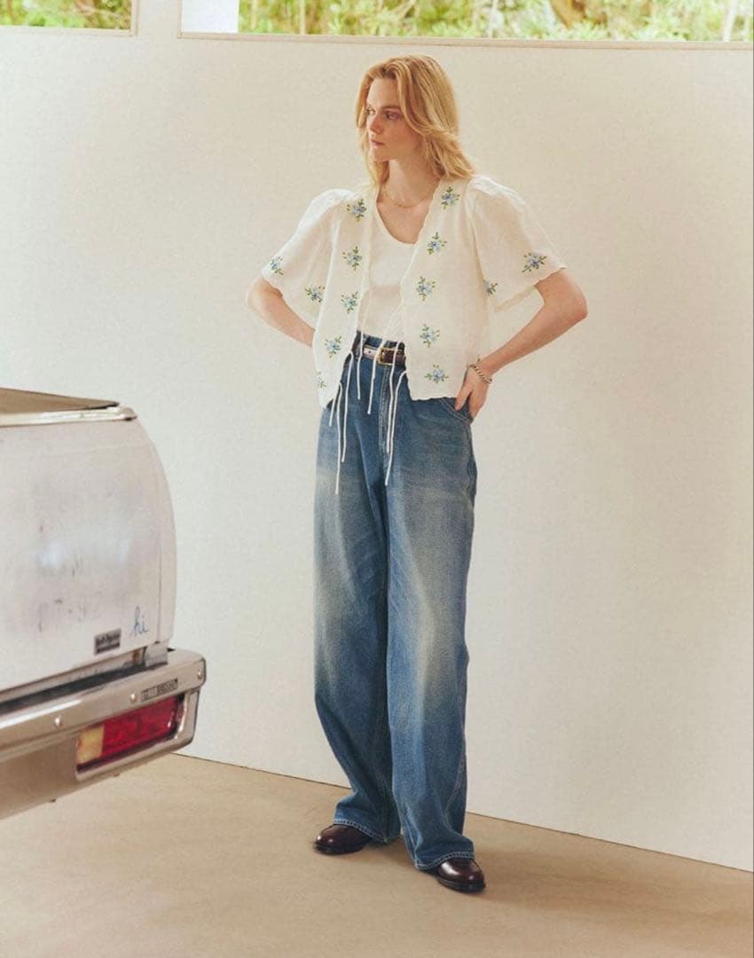 ★美品★シンゾーン shinzone TOOL DENIM PANTS 32