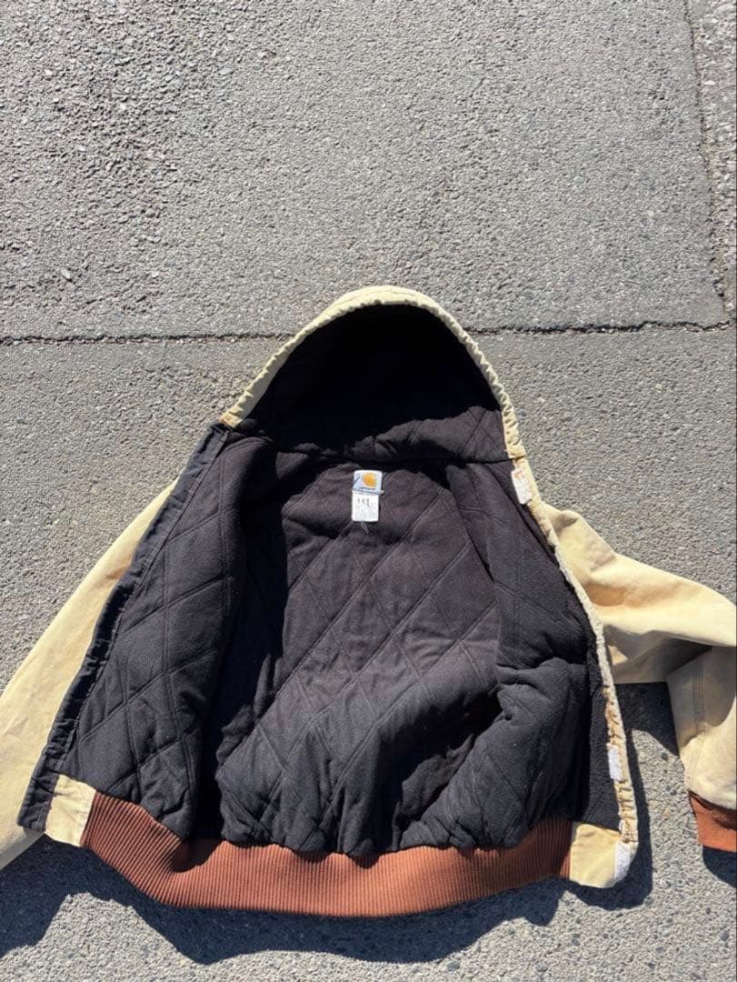 90s Carhartt スナップフロント アクティブジャケットS〜M