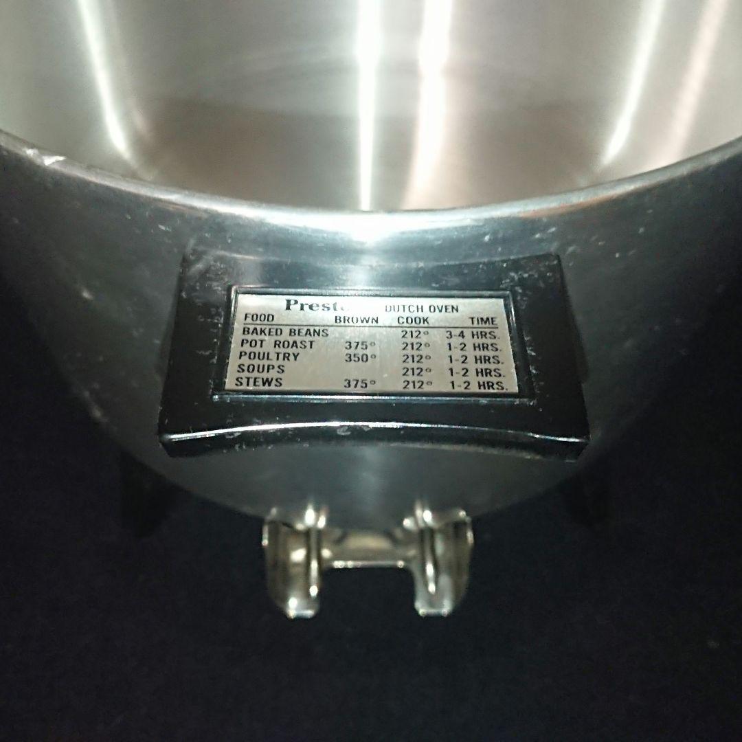 希少 可動 新品未使用 USA PRESTO『電気 ダッチオープン』昭和レトロ