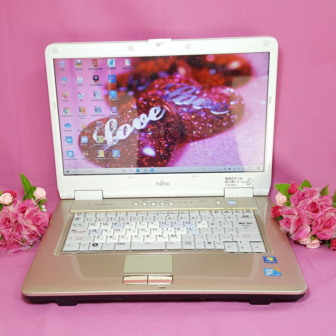 最新Win10♥メモリ4G✦大容量HDD✦タッチパネル搭載✦Office