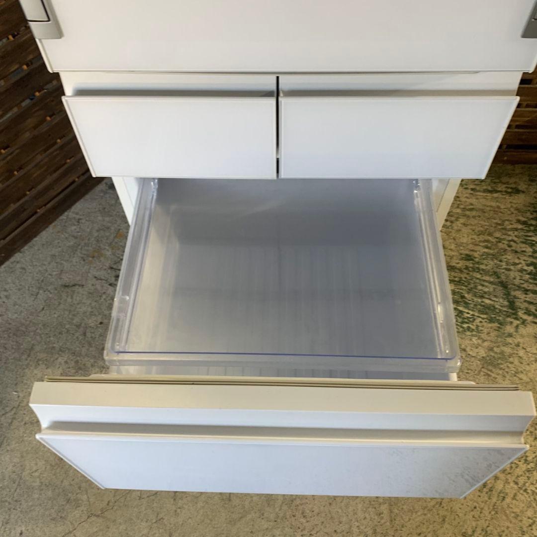 J405 SHARP 412L 両開き 冷蔵庫 SJ-G417J 22年製