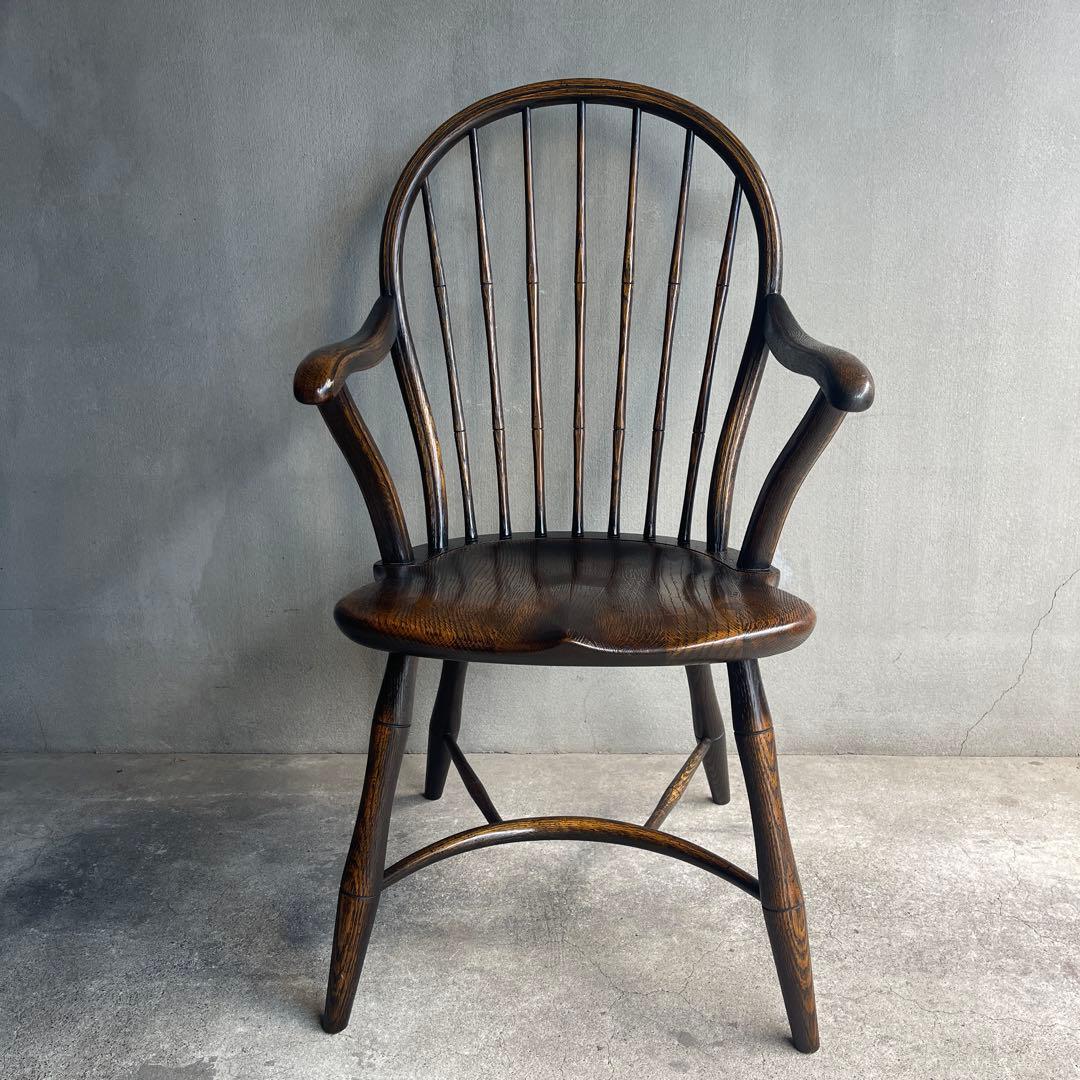 極美品　飛騨産業 キツツキ PROVINCIAL ボウバックアームチェア