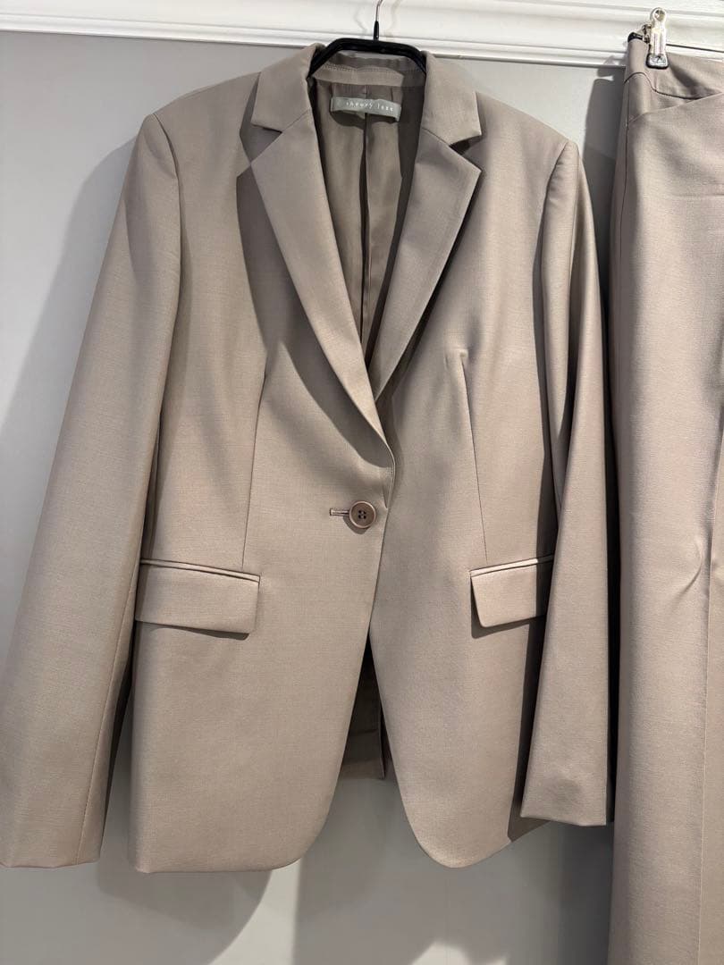 Theory luxe セオリーリュクス　パンツスーツ　トープベージュ36