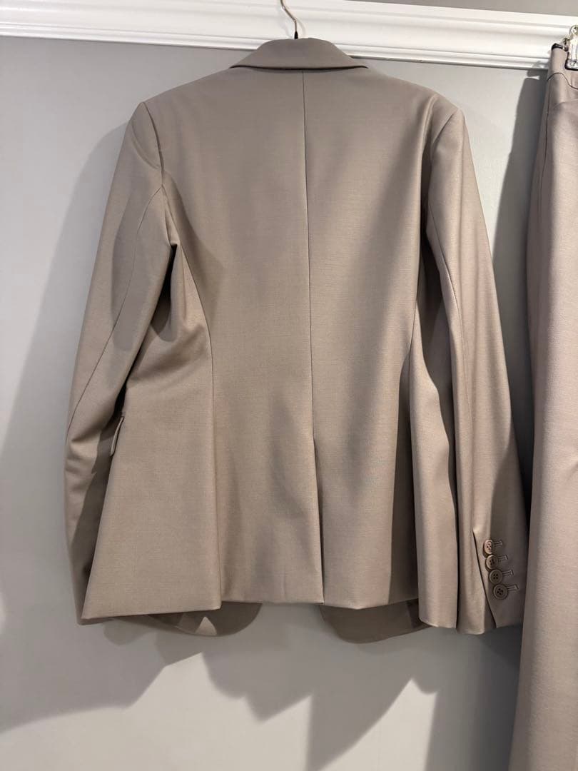 Theory luxe セオリーリュクス　パンツスーツ　トープベージュ36