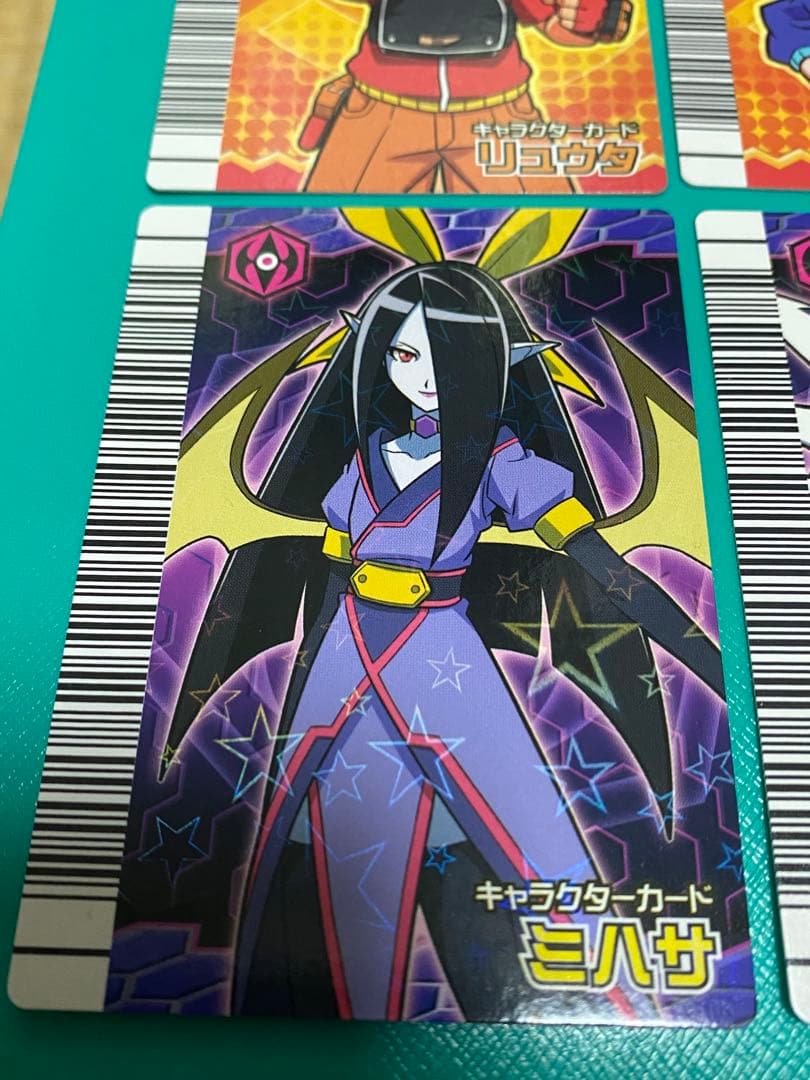 恐竜キングキャラクターカードミハサノーピスザッパー他合計７枚セット新品未使用