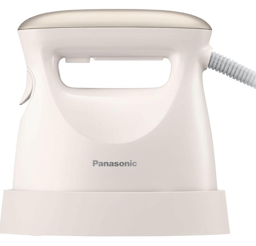 【新品未開封】パナソニック 衣類スチーマー 360°パワフルスチーム  ベージュ