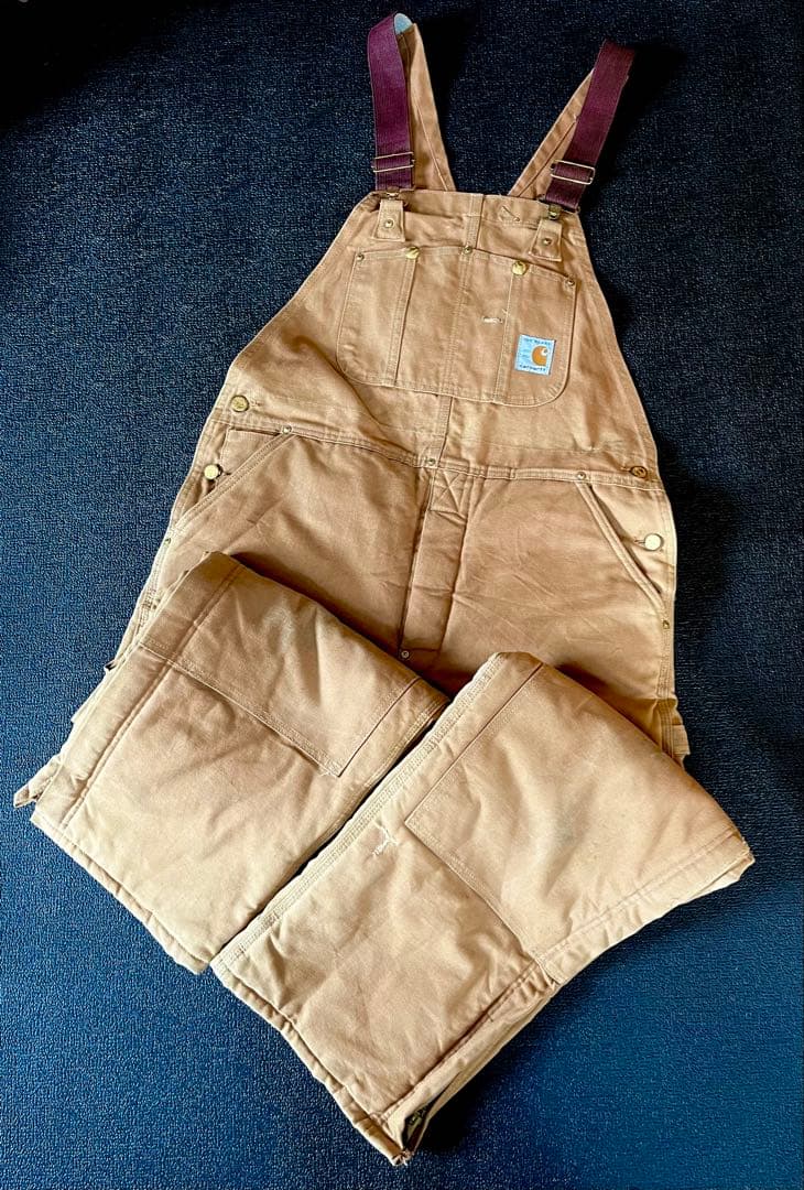 80s Carhartt カーハート 100years オーバーオール USA