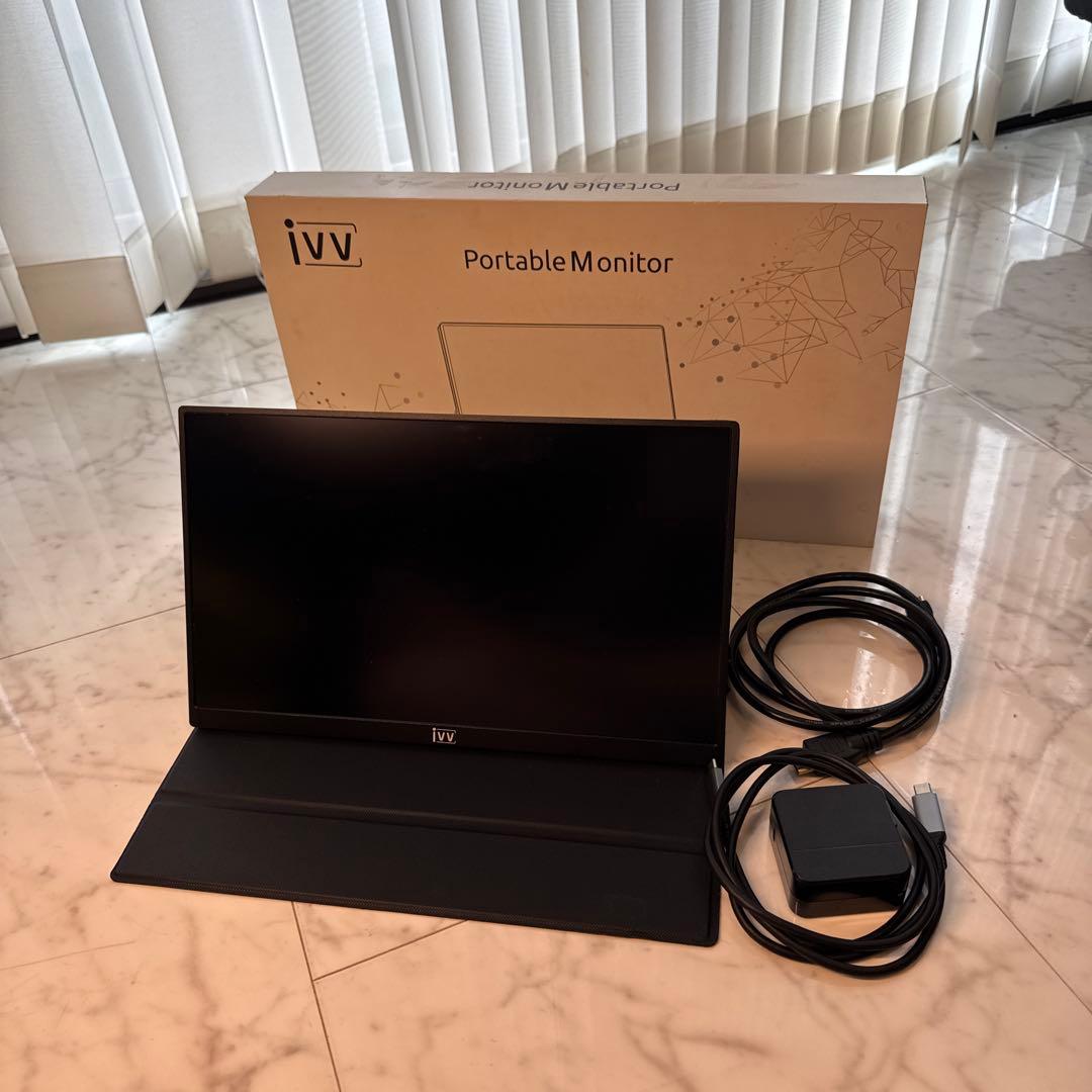 【美品】IVV 13.3インチ モバイル ポータブル モニター 4K IPS液晶