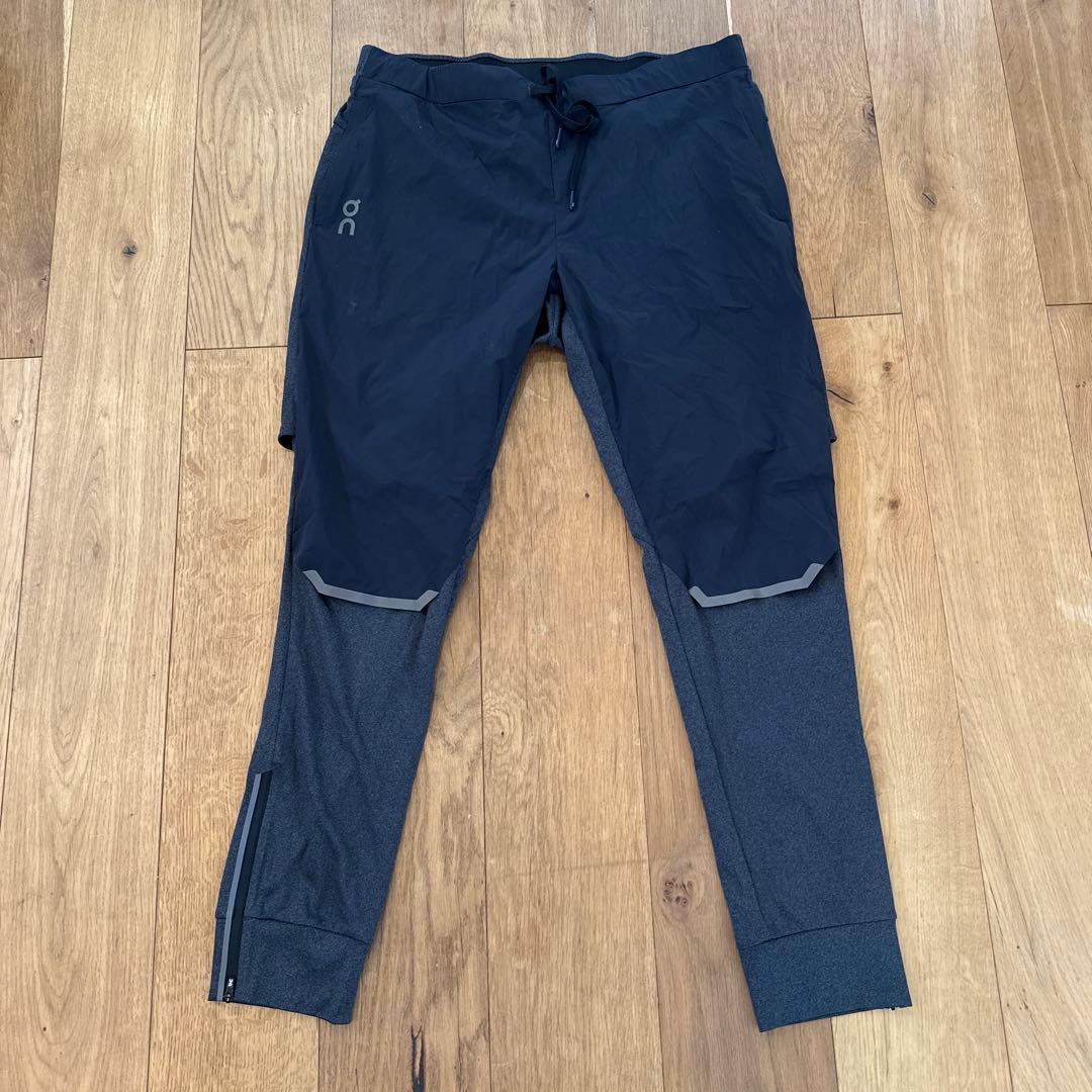 on ランニング ジャージパンツ ネイビー