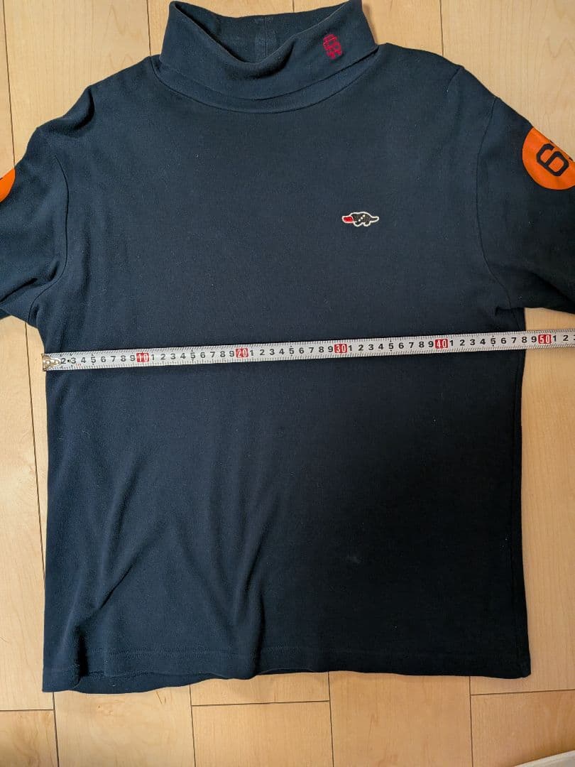 rough & swell タートルネック L ネイビー