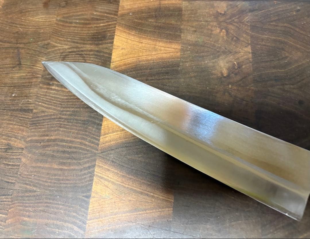 三条　義平　HAP40 切付　牛刀　200mm 包丁　粉末ハイス　洋包丁　両刃