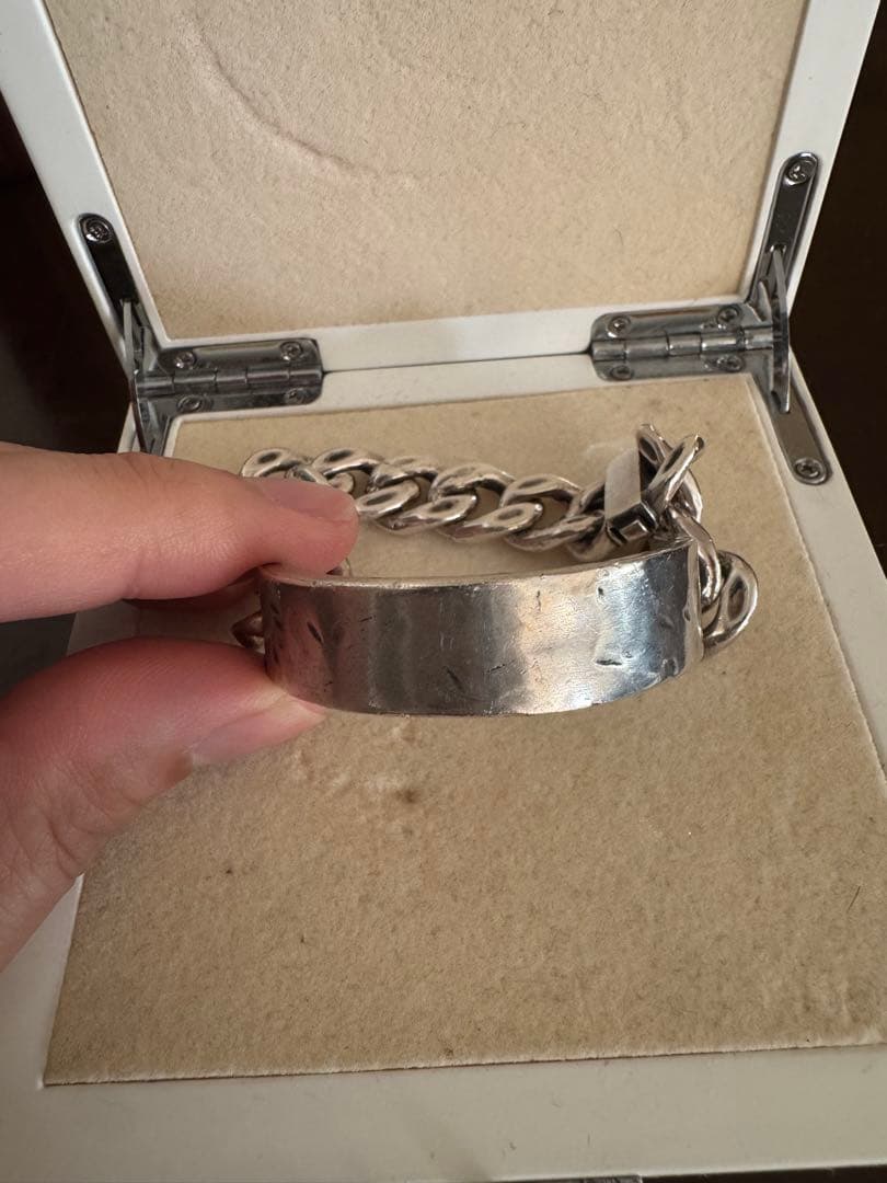 【超希少】maison martin margiela IDブレスレット本人期