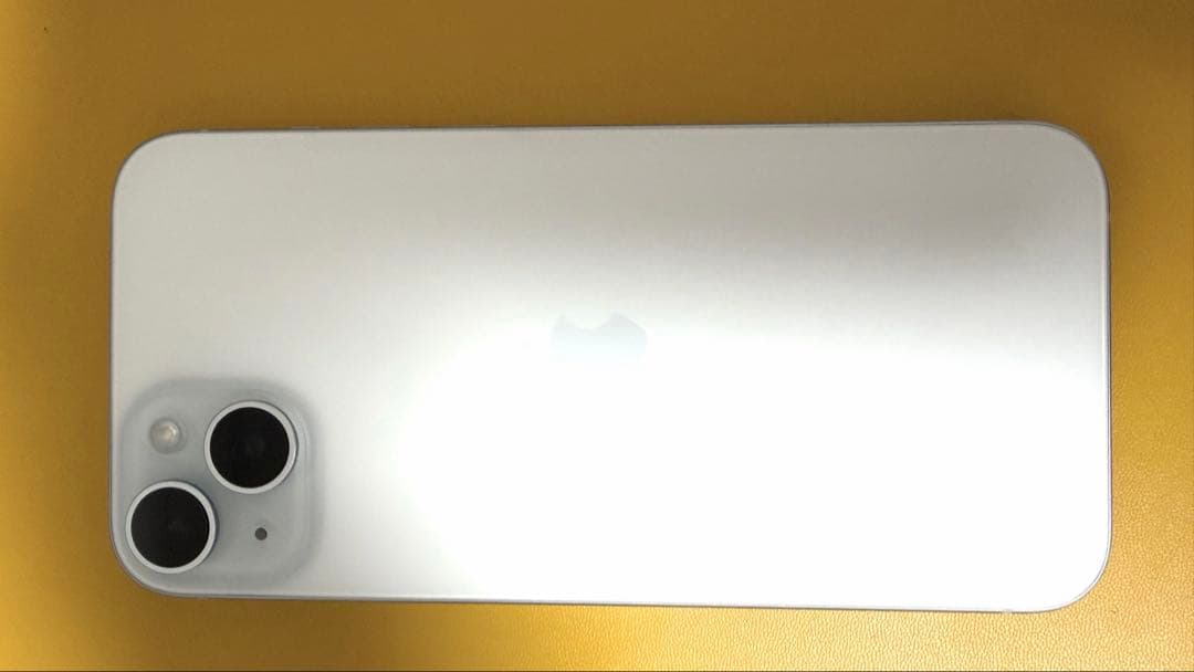 【週末セール】iPhone 15 plus ブルー　超美品　米国版　128GB