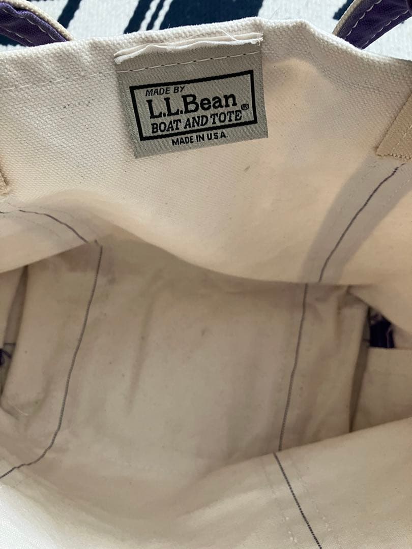 希少パープル　L.L.bean トートバッグ　ビーントート