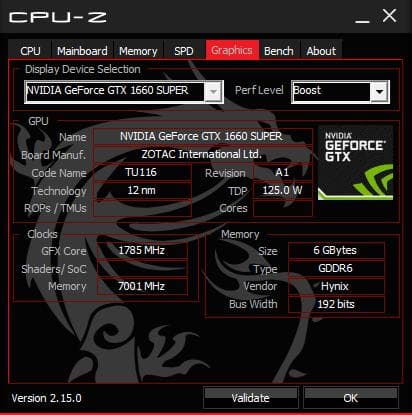 GTX 1660 SUPER 6GB ZOTAC グラフィックボード