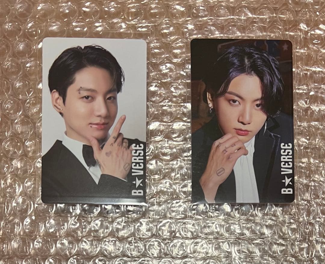 B★VERSE トレカ グク ジョングク 入場特典 ハラカド セット