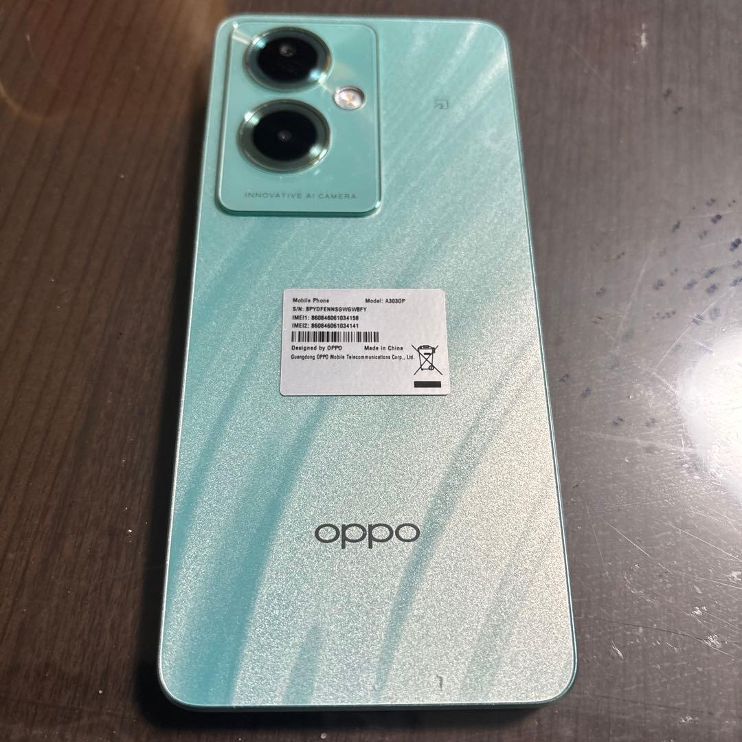 OPPO Reno8 Plus ミントグリーン 本体