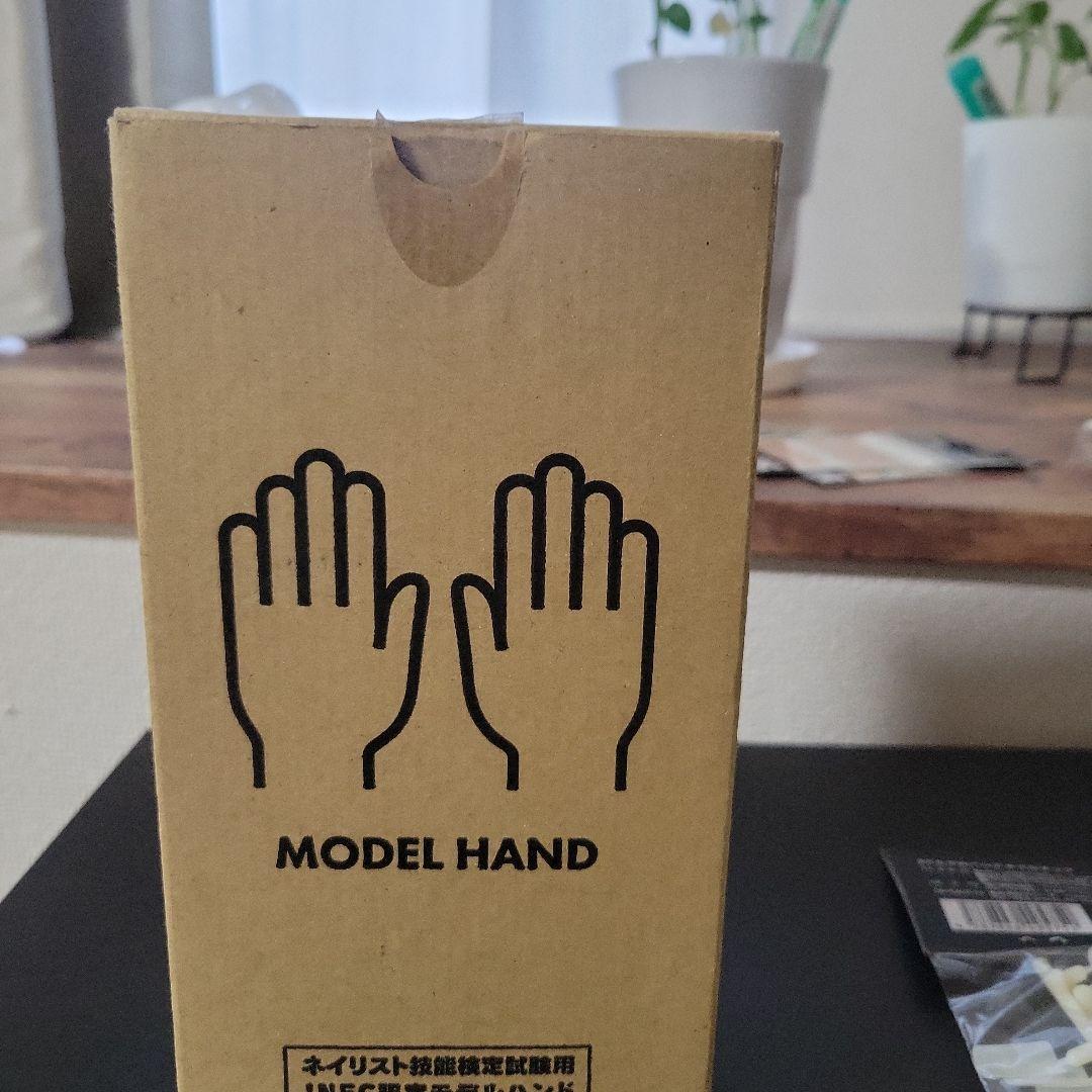 検定用モデルハンド 両手 .専用チップ.ルースキューティクル.両面テープ
