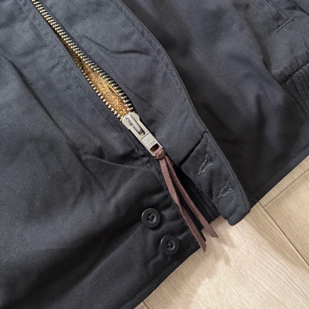 新品 Derby Of San Francisco ダービージャケット 黒金XL