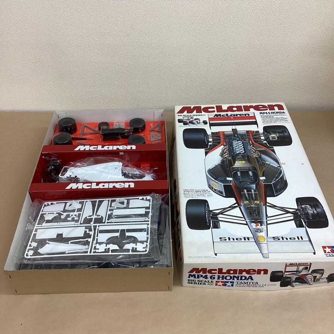 絶版 タミヤ 1/12スケール 未組立 マクラーレンMP4/6 HONDA
