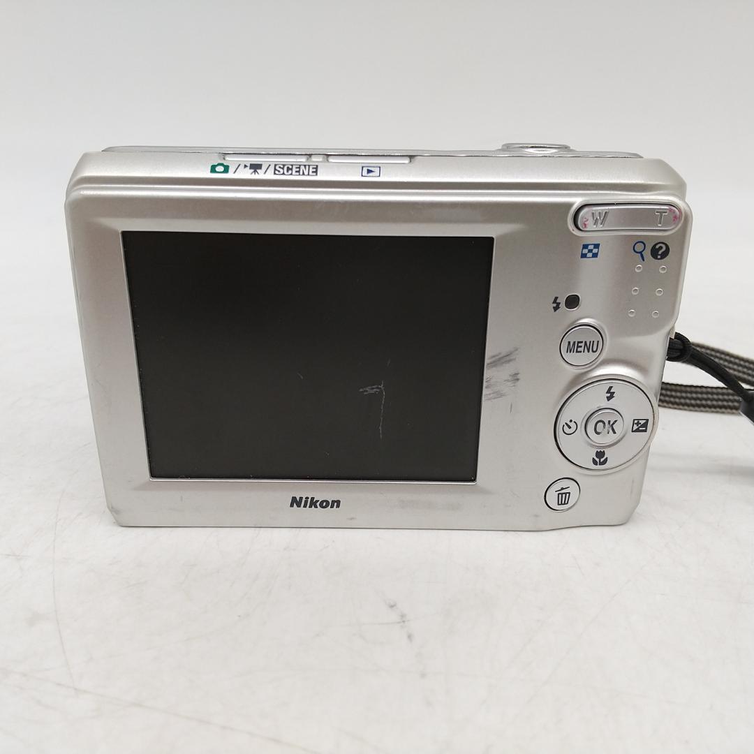 3019番 ニコン COOLPIX L19 デジタルカメラ シルバー 乾電池駆動