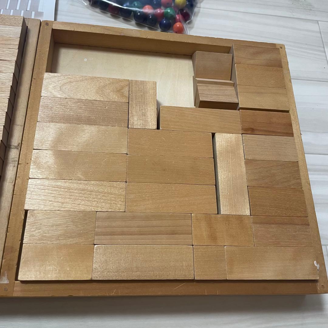 童具館 積み木 ビーズ 小穴 ワクブロック まとめ売り