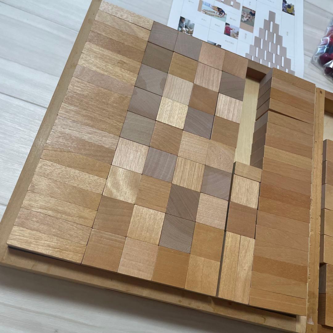 童具館 積み木 ビーズ 小穴 ワクブロック まとめ売り