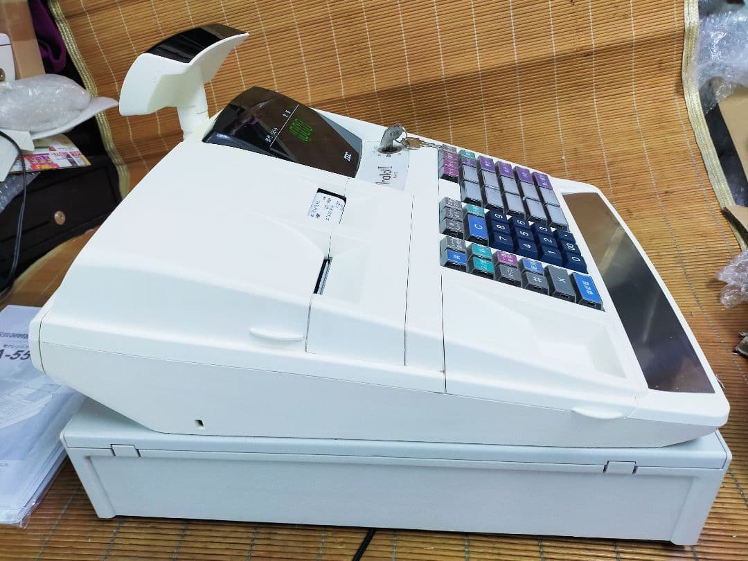 テックレジスター　MA-550　ツインプリンター　人気機種　207308