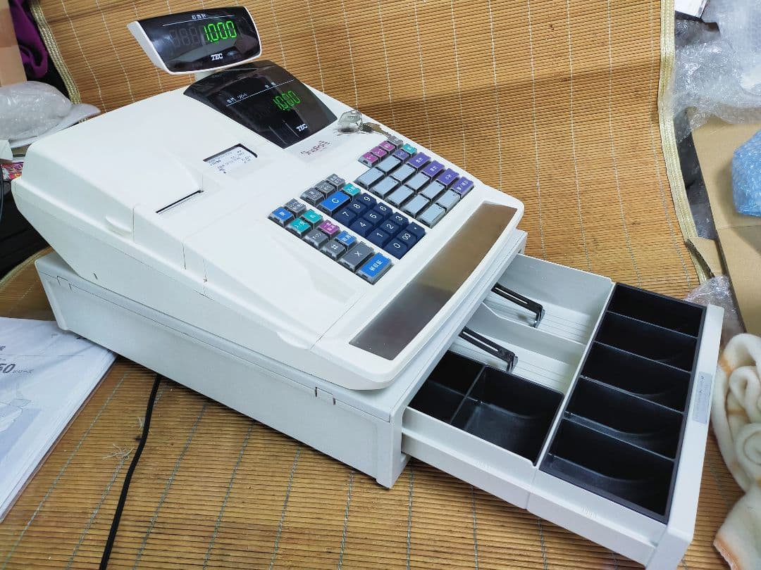 テックレジスター　MA-550　ツインプリンター　人気機種　207308